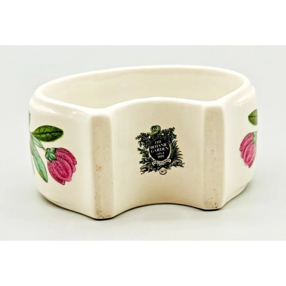 Portmeirion Botanic Garden Napkin Ring Rhododendron Flower Butterfly Replacement